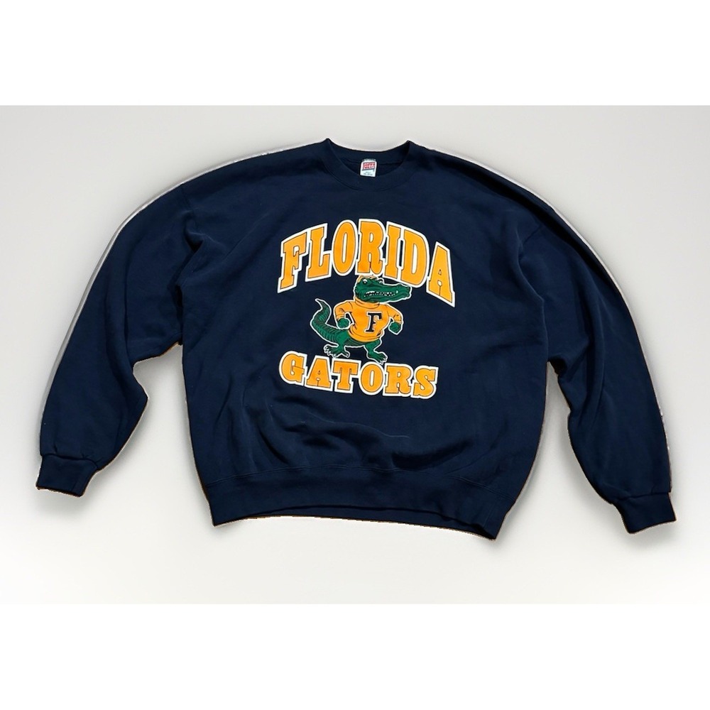Vintage 90s University of Florida Gators UF Sweatshirt 2XL Big Logo Soffe 80s